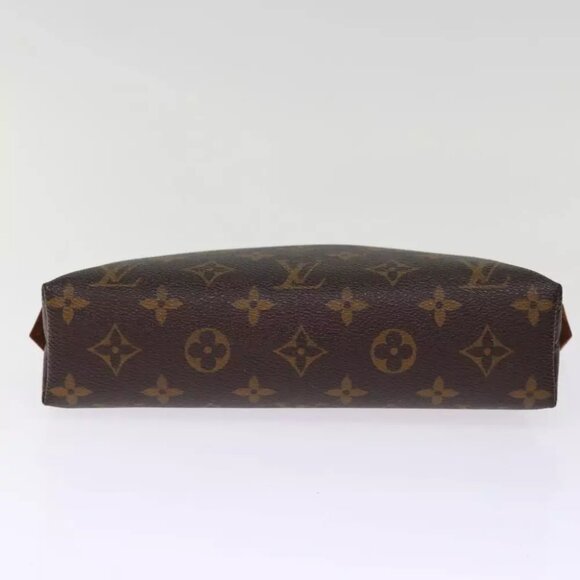 LOUIS VUITTON Monogram Pochette Cosmetic GM Cosmetic Pouch M47353 LV Auth 74319 - Picture 6 of 14